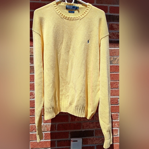 Men's Polo Ralph Lauren Cotton Knit Sweater Size 2XL - Picture 1 of 4